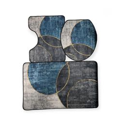 Bathroom Set Super Soft 3 Piece Premium Bathroom Set 50x80cm