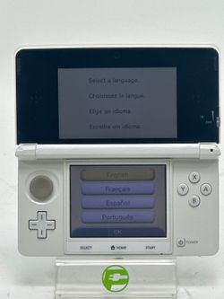 Nintendo 3DS Handheld Game Console CTR-001 Ice White