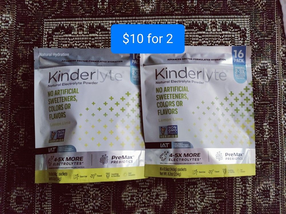Kinderlyte Electrolyte Powder