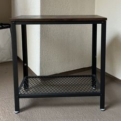 *Gently Used* Faux Wood Side Table