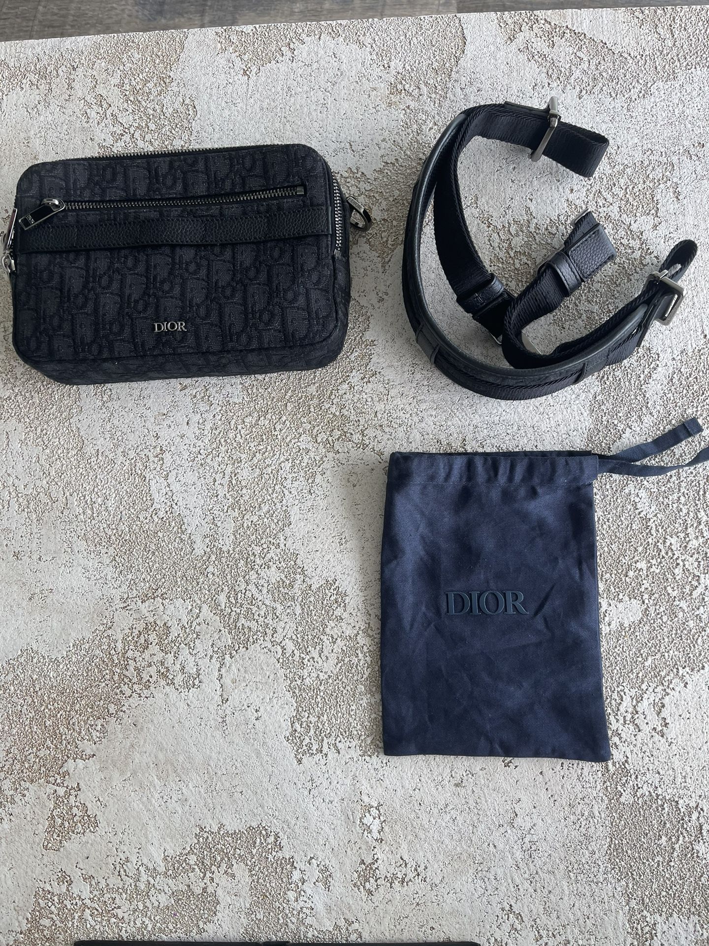 Christian Dior Mini Safari Purse Side Bag
