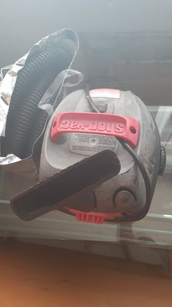 Shop vac 2.5g 9.4L 2.5hp wet/,dry new filter and hose with attachment