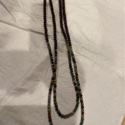 Natural stone necklace new