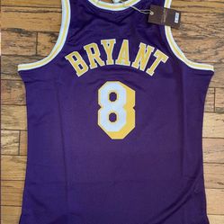 $60 Los Angeles Lakers Kobe Bryant Mitchell Royal Blue Or Gold Large Hardwood Classics
