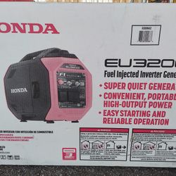New Honda EU3200i Inverter Generator Single Fuel (Gasoline).