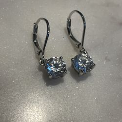 925 Sterling Pendent Earrings 