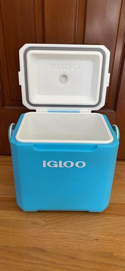 Blue Igloo Cooler