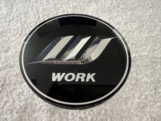Work Center Caps Black/Chrome Fits 18” 19” 20” Vs-xx Vs-kf 