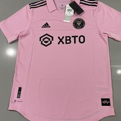 NEW! Adidas Inter Miami CF Home Pink Soccer Match Jersey 22/23 IB5026 Mens medium  Brand new 100% authentic! Check out photos for Further details and 