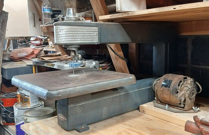 1940s Sears Craftsman 24" Scroll Saw