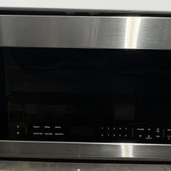 Samsung Bespoke Over-the-Range Microwave in Stainless Steel 