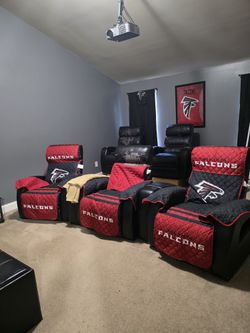 5 Full Electric Theater Chairs