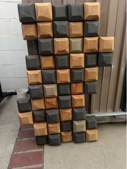 Wood 3D Art Piece
