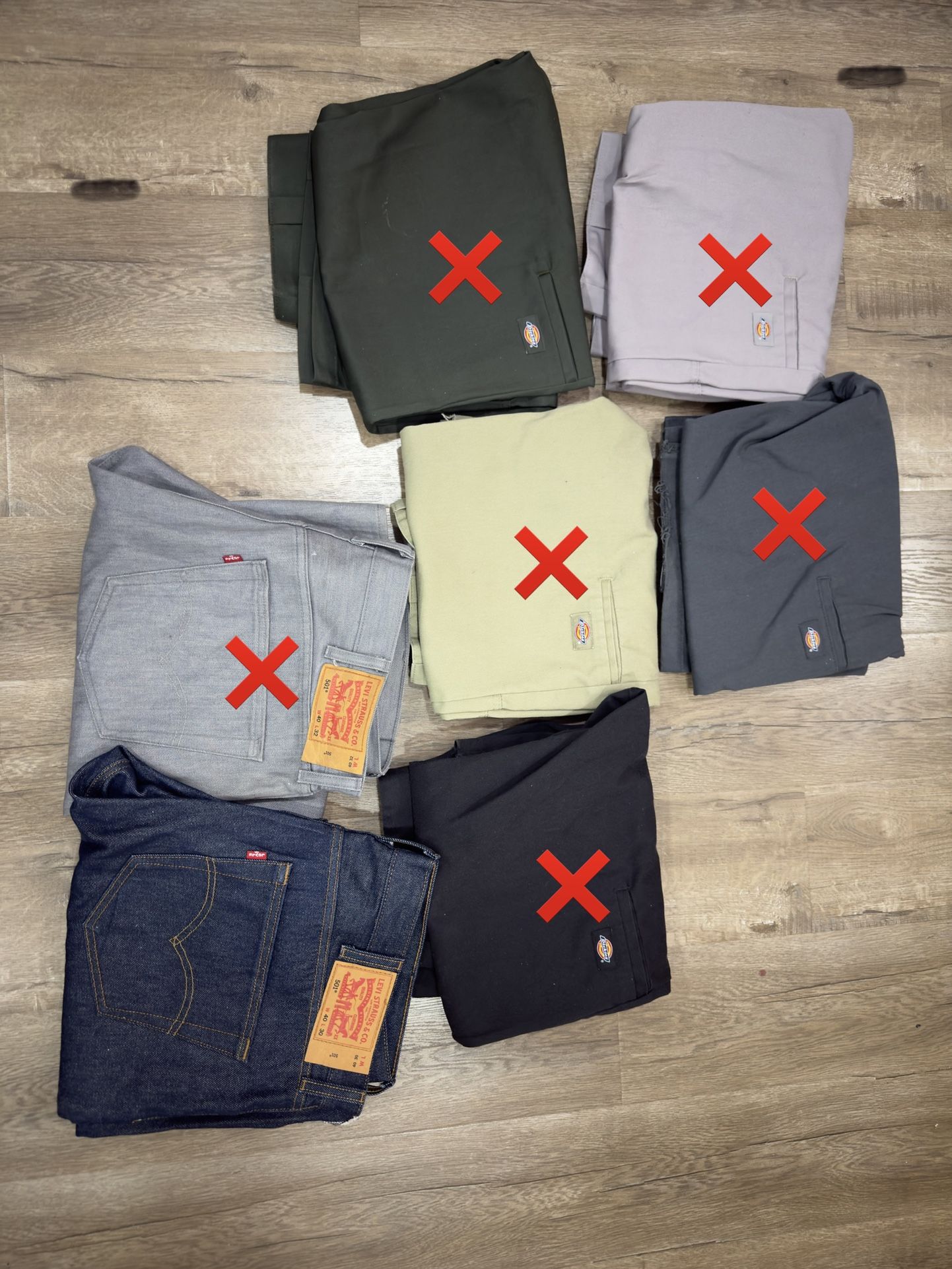 Dickies And 501s Bundle