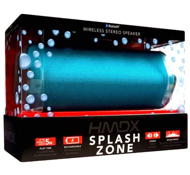 HDMX Audio Splash Zone Splashproof Bluetooth Speaker (Blue)