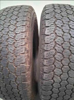 ( 2 TIRES ) 235/75R17 GOODYEAR