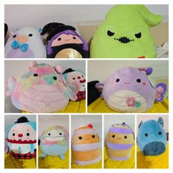 New With Tags Squishmallows Toys Stuffed Plush Animals Easter Gifts