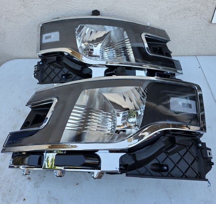 13-19 Ford Flex Headlights Luces Focos Micas Faros Faroles Headlamps
