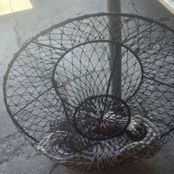 Crab Nets With Floaters And Rope