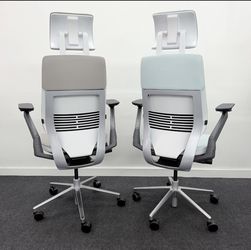 STEELCASE GESTURE CHAIRS IN LIKE NEW CONDITION WITH HEADREST & LUMBAR SUPPORT $999 EACH DELIVERY AVAILABLE