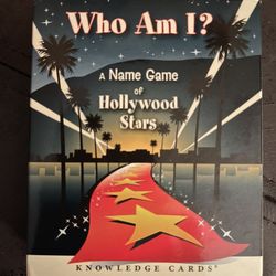 Card Game. Who Am I? 