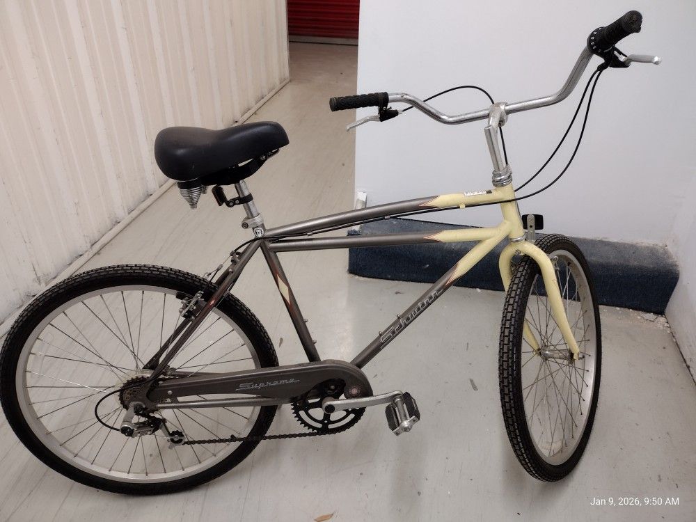 1993 Vintage Supreme Schwinn Cruiser