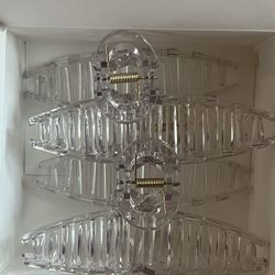 Claw clips  (4 Pack) (order 3 Packs For $10)