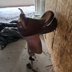 Leather Saddle Hand Made