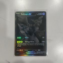 Zekrom ex 172/86 Black Bolt SIR NM! 