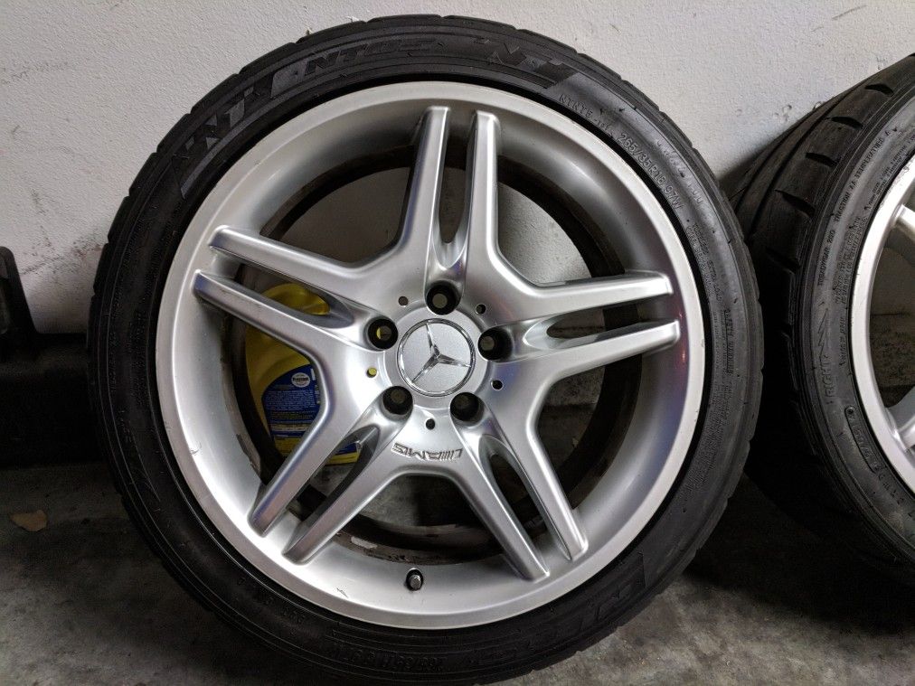 2003 to 2006 W211 OEM E55 AMG Wheels and Tires