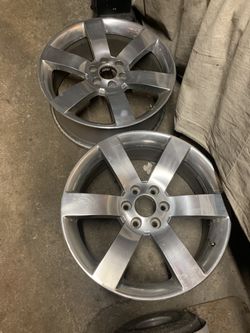 Two Trailblazer SS wheels