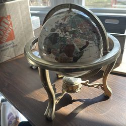 Brass globe