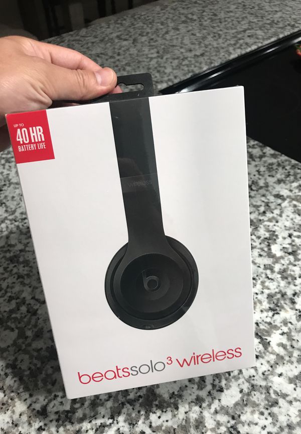 New Unopened Beats Solo 3 Wireless Retail Price 299 99 For Sale In