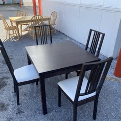 Small Table With 4 Chairs