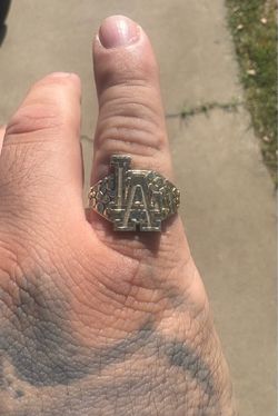 10K Gold LA Nugget Ring