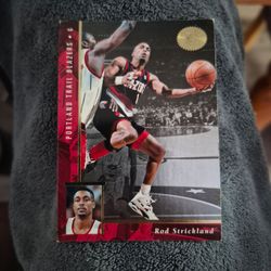 1995-96 SP Championship #89 Rod Strickland Portland Trail Blazers