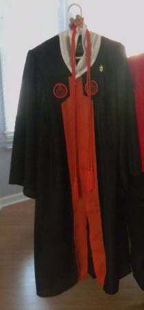 Graduation Cap and Gown - Campbell University