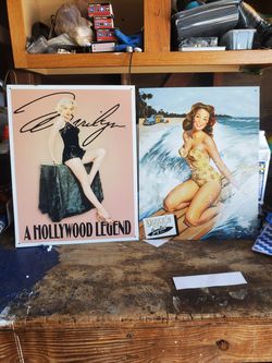 Aluminum poster pictures