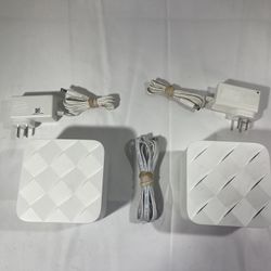 NETGEAR [RBS10] Orbi Mesh WiFi Add-on Satellite with Power Cords Lot Of 2