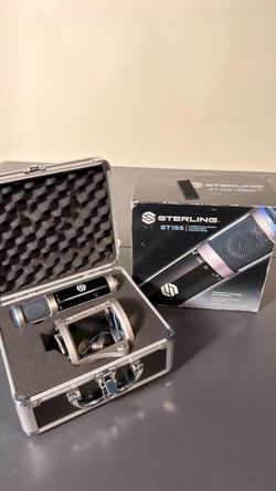 Sterling Audio ST155 Large Diaphragm Condenser Microphone w/ Case & Shock Mount