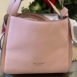 Kate Spade New York Hand Bag Pink And Dark Purple 