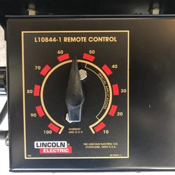 Lincoln Remote Control Box W/wire Feed