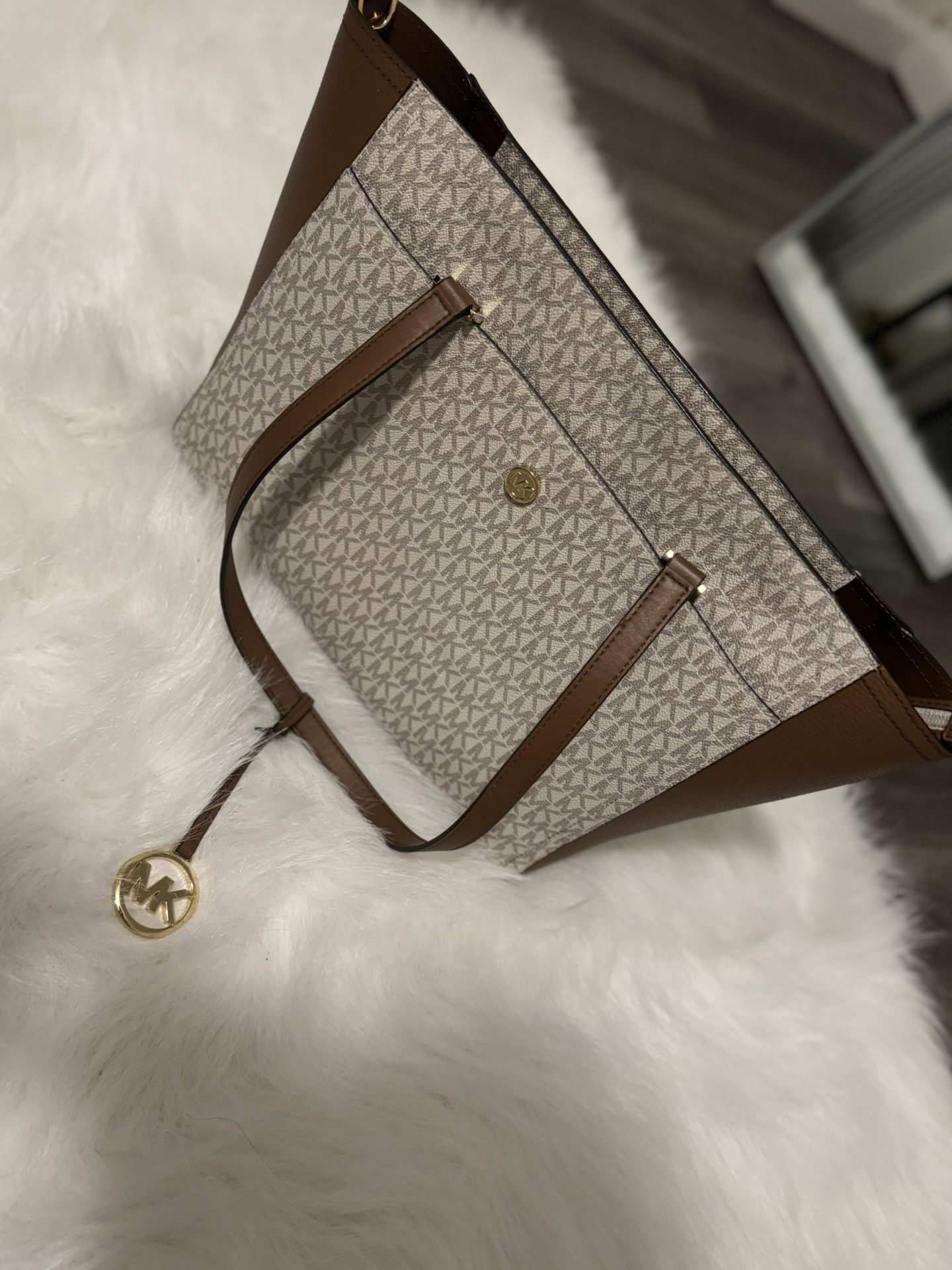 Large Michael Kors Logo Purse