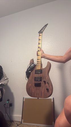 Jackson Wood guitar electric
