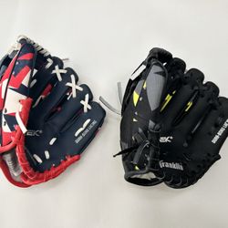 Franklin Tee Ball Gloves Softball 8”