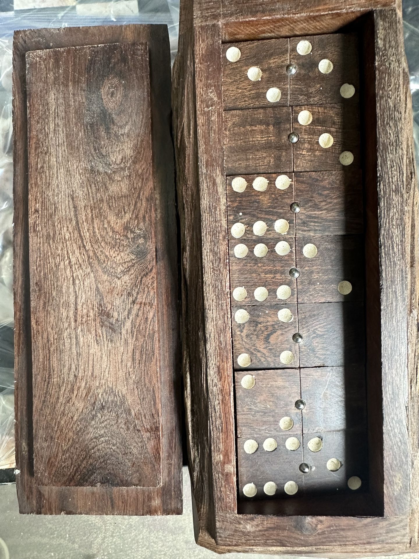 WOODEN DOMINO SET