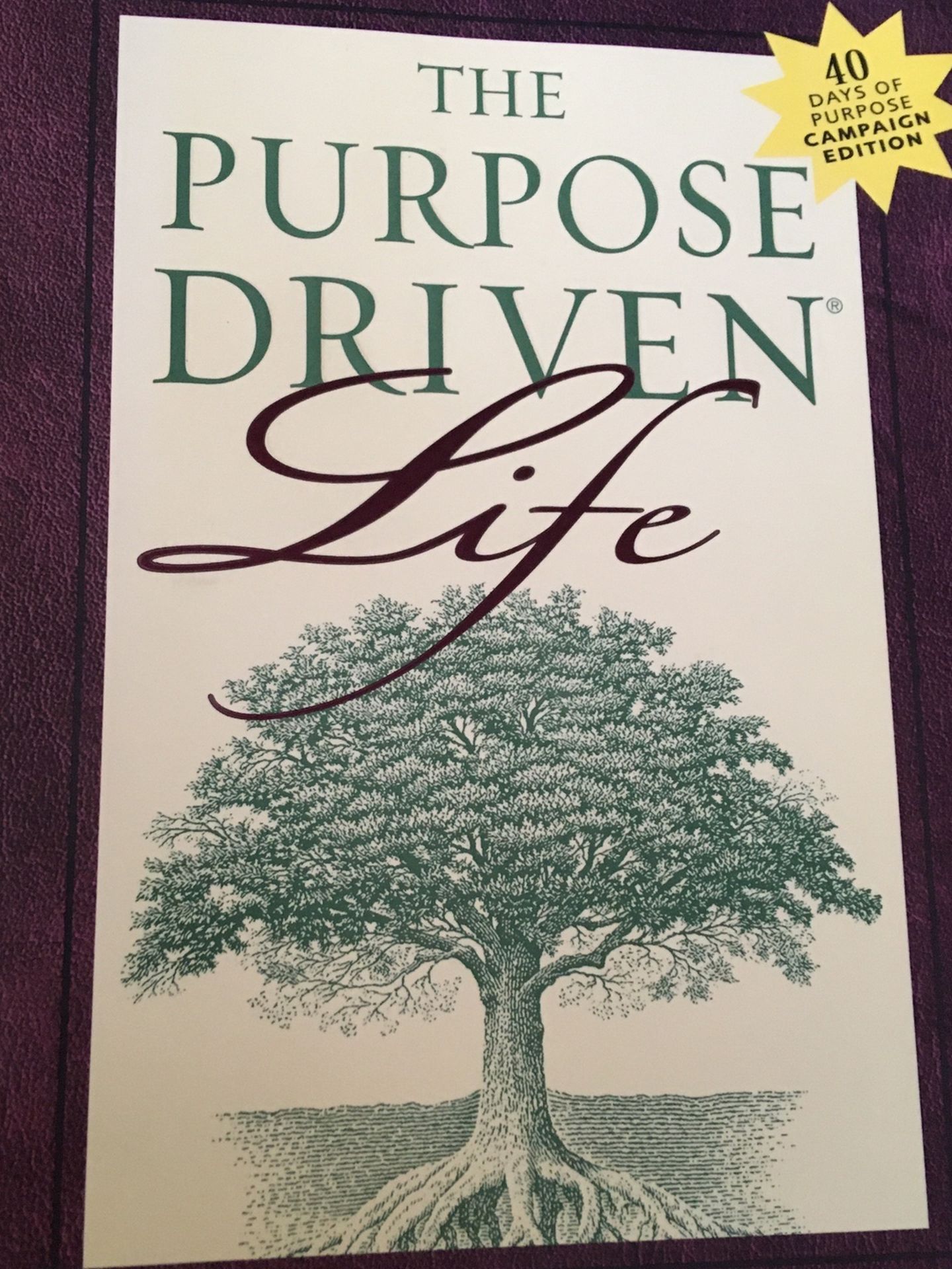 Purpose Driven Life