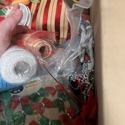 Huge Lot Of Christmas Decor/wreath Making Supplies 