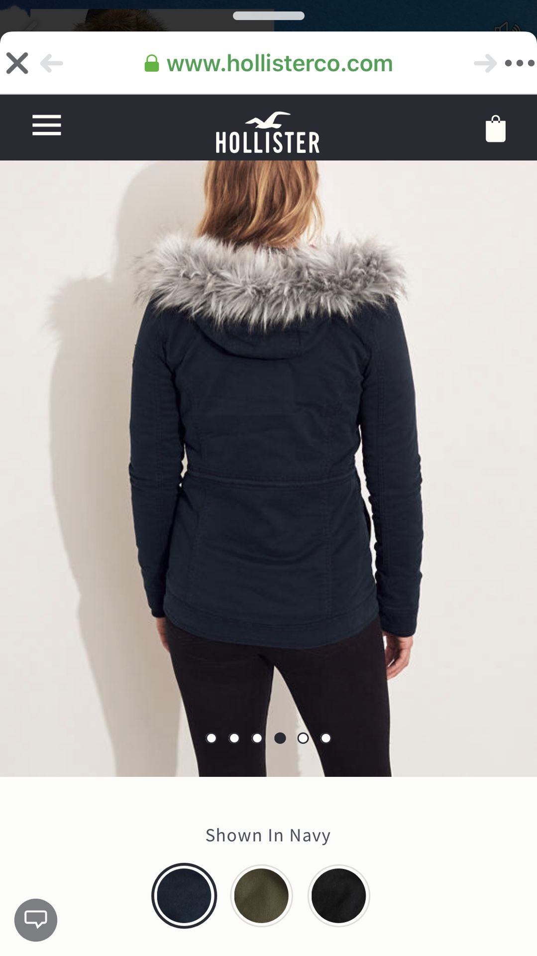 Hollister ladies jacket