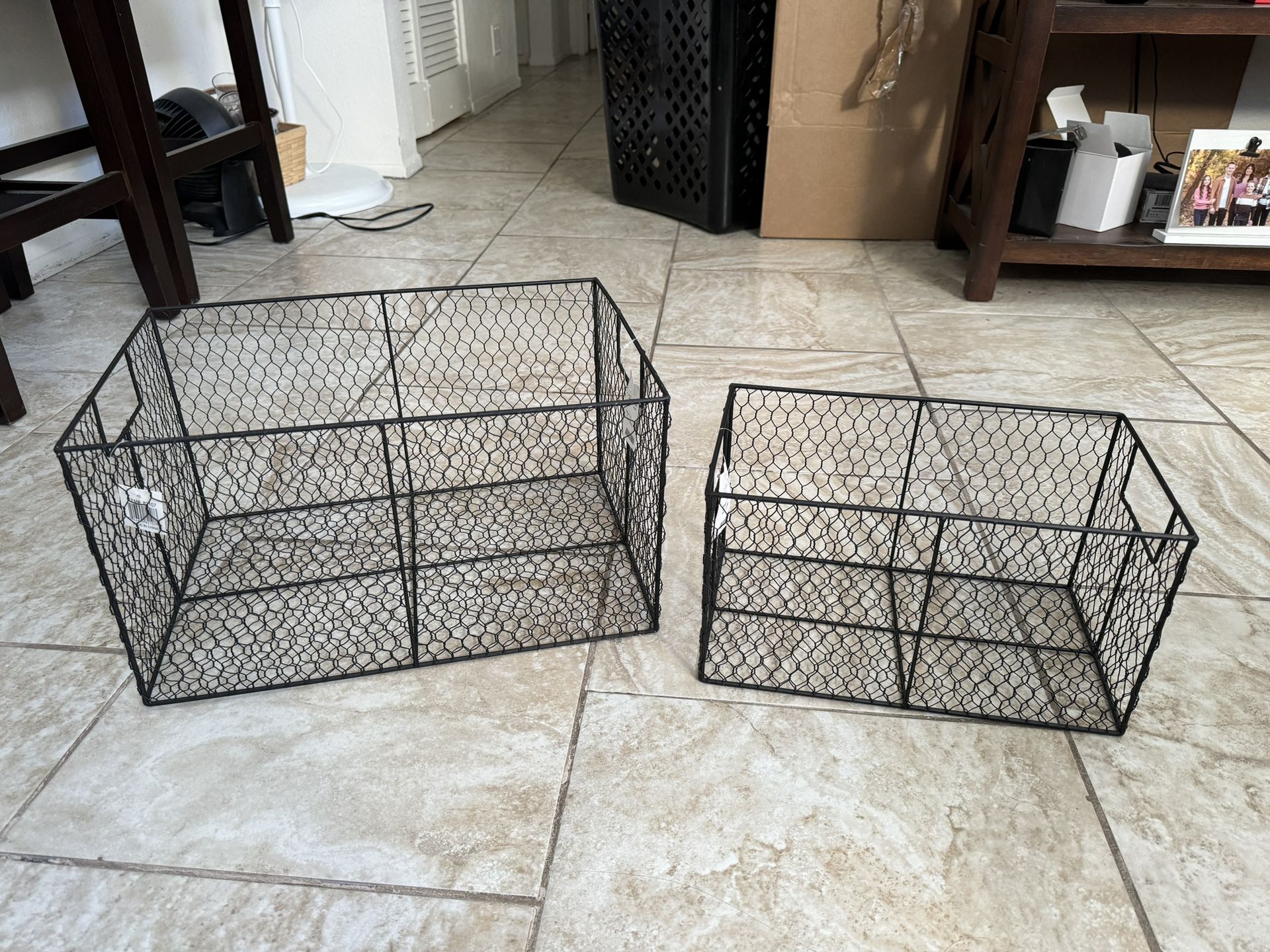 Wire Storage Baskets